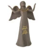 Hallmark Mahogany Power In Prayer Black Angel Figurine, 8.5" -Hallmark Power in Prayer Black Angel Figurine 1JOA1015 01