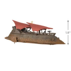 Hallmark Star Wars: Return Of The Jedi™ Jabba's Sail Barge, The Khetanna™ Ornament With Sound -Hallmark Return of Jedi Jabbas Barge Keepsake Ornament 3799QXI7109 03