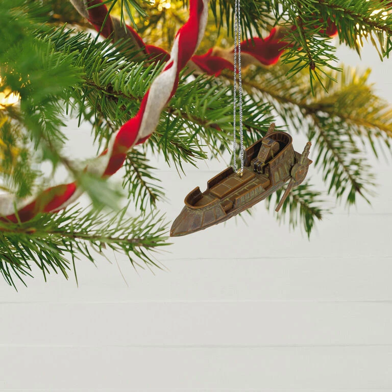 Hallmark Star Wars: Return Of The Jedi™ Desert Skiff™ Ornament 4 Hallmark Star Wars: Return Of The Jedi™ Desert Skiff™ Ornament - Image 2
