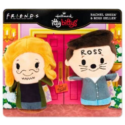 Hallmark Itty Bittys® Friends Ross And Rachel Plush, Set Of 2 9 Hallmark Itty Bittys® Friends Ross And Rachel Plush, Set Of 2 -Hallmark Ross and Rachel Plush Friends itty bittys 1KDD2070 03