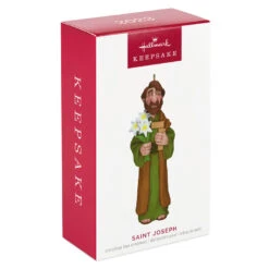 Hallmark Saint Joseph Ornament -Hallmark Saint Joseph Holding Lilies Keepsake Ornament 1799QGO2757 04