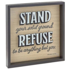 Hallmark Schitt's Creek® Moira Rose Quote Wood Sign, 11.75x11.75