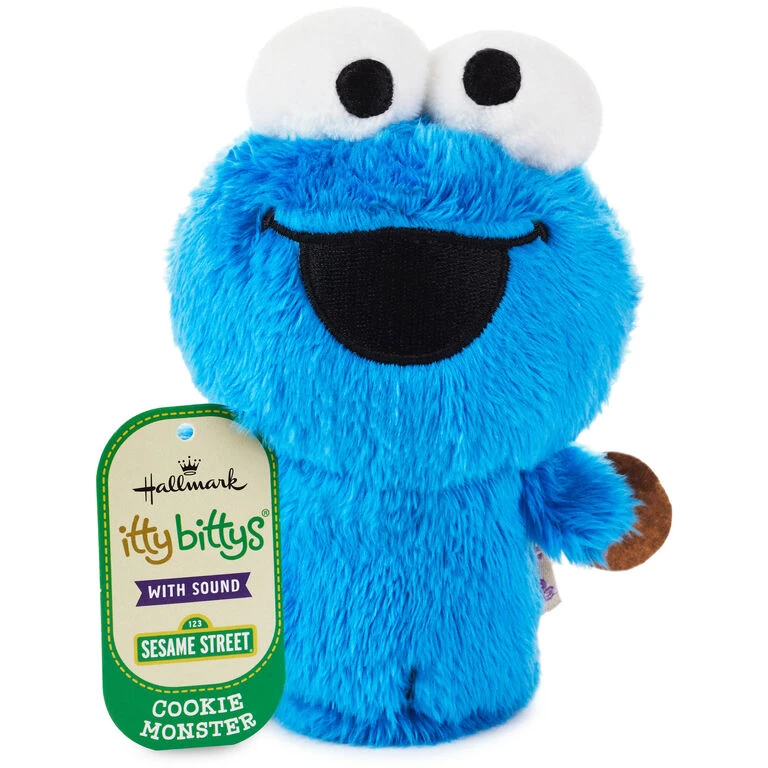 Hallmark Itty Bittys® Sesame Street® Cookie Monster Plush With Sound 4 Hallmark Itty Bittys® Sesame Street® Cookie Monster Plush With Sound - Image 2