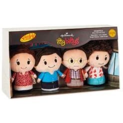 Hallmark Itty Bittys® Seinfeld Collector Set Plush, Set Of 4 9 Hallmark Itty Bittys® Seinfeld Collector Set Plush, Set Of 4 -Hallmark Set of 4 Seinfeld Plush itty bittys 1KDD2083 03