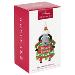 Hallmark Baaaaah Humbug! Ornament -Hallmark Sheep in Baaaaah Humbug Sweater Keepsake Ornament 1799QGO2849 04