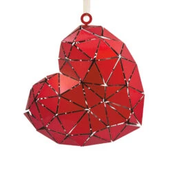 Signature Heart Metal Hallmark Ornament -Hallmark Signature Heart Metal Christmas Ornament 1HDL2172 06