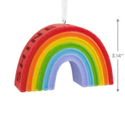 Signature Rainbow Hallmark Ornament -Hallmark Signature Rainbow Christmas Ornament 1HDL2177 03