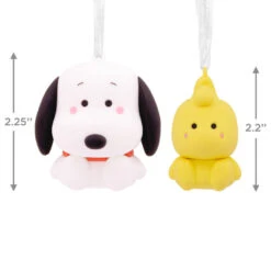 Better Together Snoopy And Woodstock Magnetic Hallmark Ornaments, Set Of 2 8 Better Together Snoopy And Woodstock Magnetic Hallmark Ornaments, Set Of 2 -Hallmark Snoopy and Woodstock Christmas Ornaments 3HCM2133 03
