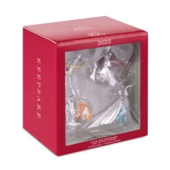 Hallmark Disney 100 Years Of Wonder Pixar And Princesses Ornaments, Set Of 4 -Hallmark Snow White Elsa Wood Nemo Keepsake Ornaments 5499QXD6769 07