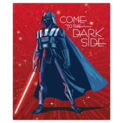 Hallmark Star Wars™ Darth Vader™ Dark Side Blanket -Hallmark Star Wars Darth Vader Dark Side Fleece Blanket 1SHP2159 03