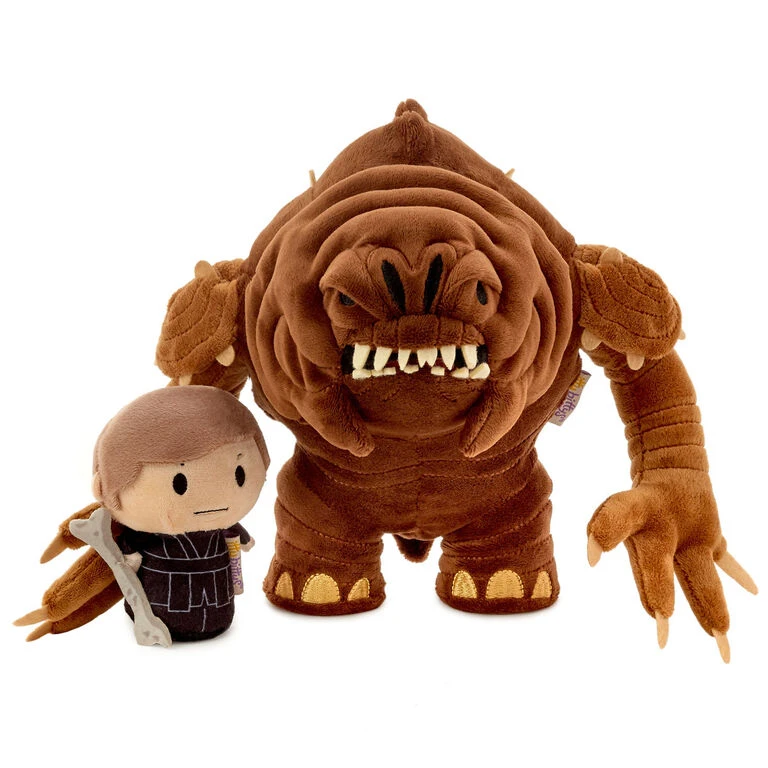 Hallmark Itty Bittys® Star Wars: Return Of The Jedi™ Luke Skywalker™ And Rancor™ Plush Collector Set Of 2 3 Hallmark Itty Bittys® Star Wars: Return Of The Jedi™ Luke Skywalker™ And Rancor™ Plush Collector Set Of 2
