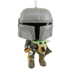 Star Wars The Mandalorian⢠With Grogu⢠Funko POP!® Hallmark Ornament