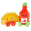 Hallmark Better Together Taco And Hot Sauce Magnetic Plush, 5" 2 Hallmark Better Together Taco And Hot Sauce Magnetic Plush, 5" -Hallmark Taco and Hot Sauce Magnetic Plush 1KID2088 01