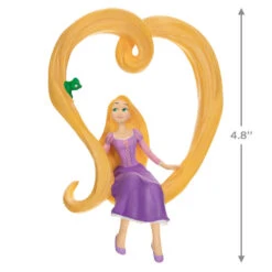 Hallmark Disney Tangled Rapunzel's Heart Of Gold Ornament 10 Hallmark Disney Tangled Rapunzel's Heart Of Gold Ornament -Hallmark Tangled Rapunzel and Pascal Keepsake Ornament 1899QXD6557 03