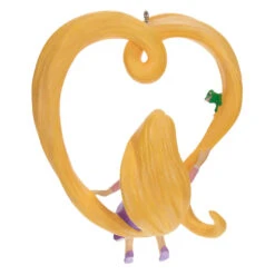 Hallmark Disney Tangled Rapunzel's Heart Of Gold Ornament 13 Hallmark Disney Tangled Rapunzel's Heart Of Gold Ornament -Hallmark Tangled Rapunzel and Pascal Keepsake Ornament 1899QXD6557 06