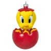 Hallmark Looney Tunes™ Tweety™ Chwistmas Surprise Ornament -Hallmark Tweety Bird in Red Ball Keepsake Ornament 1899QXI6047 01