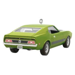 Hallmark Classic American Cars 1973 Ford Mustang Mach 1 2023 Metal Ornament -Hallmark Vintage Ford Mustang Car Keepsake Ornament 2199QXR8157 06