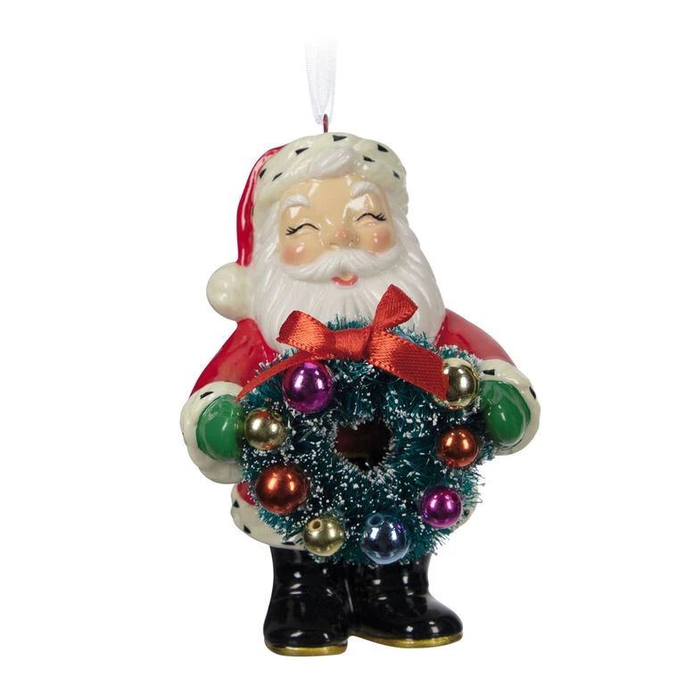 Hallmark Jolly Santa Porcelain Special Edition Ornament 3 Hallmark Jolly Santa Porcelain Special Edition Ornament