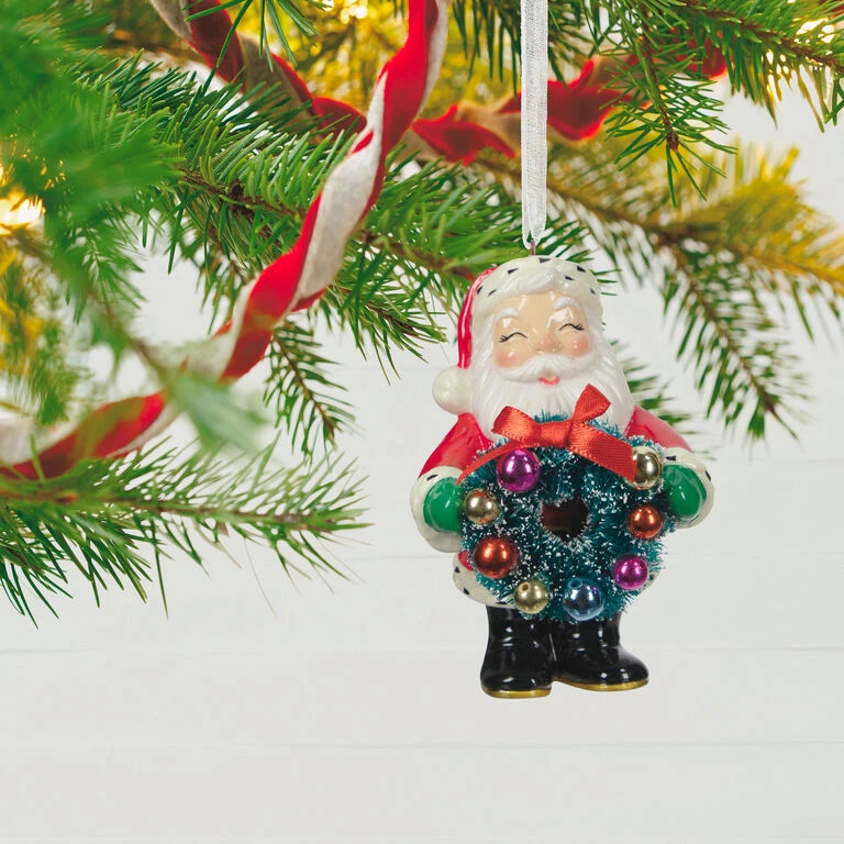 Hallmark Jolly Santa Porcelain Special Edition Ornament 4 Hallmark Jolly Santa Porcelain Special Edition Ornament - Image 2