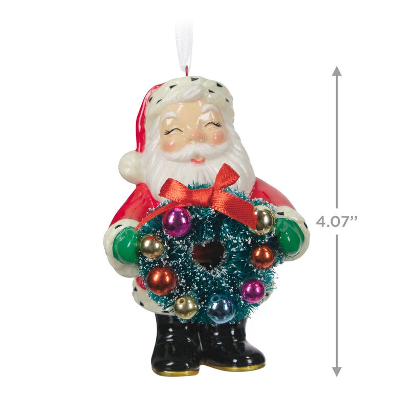 Hallmark Jolly Santa Porcelain Special Edition Ornament 5 Hallmark Jolly Santa Porcelain Special Edition Ornament - Image 3