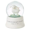 Hallmark Little Lamb Musical Snow Globe 2 Hallmark Little Lamb Musical Snow Globe -Hallmark White Lamb in Flowers and Grass Water Globe 1BBY4723 01