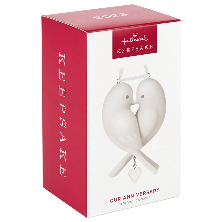 Hallmark Our Anniversary 2023 Porcelain Ornament 6 Hallmark Our Anniversary 2023 Porcelain Ornament - Image 4