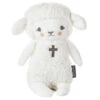 Hallmark Lullaby Lamb Musical Stuffed Animal, 8.25" 2 Hallmark Lullaby Lamb Musical Stuffed Animal, 8.25" -Hallmark White Plush Lamb With Cross Stuffed Animal 1BBY4720 01