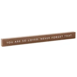 Hallmark You Are So Loved Wood Quote Sign, 23.5x2
