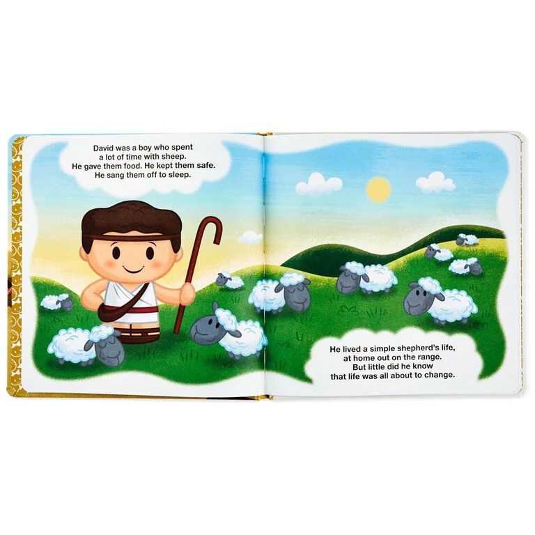 Hallmark Itty Bittys® David And Goliath Plush And Storybook Set 4 Hallmark Itty Bittys® David And Goliath Plush And Storybook Set - Image 2