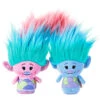 Hallmark Itty Bittys® DreamWorks Animation Trolls World Tour Satin And Chenille Plush, Set Of 2 -Hallmark itty bittys Trolls World Tour Satin Chenille Stuffed Animals Set 1KDD1982 01